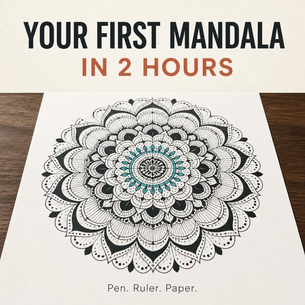 Learn the 2,000-Year-Old Art of Mandala Drawing