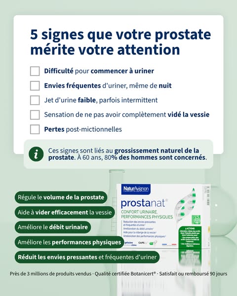 Prenez soin de votre prostate dès maintenant !