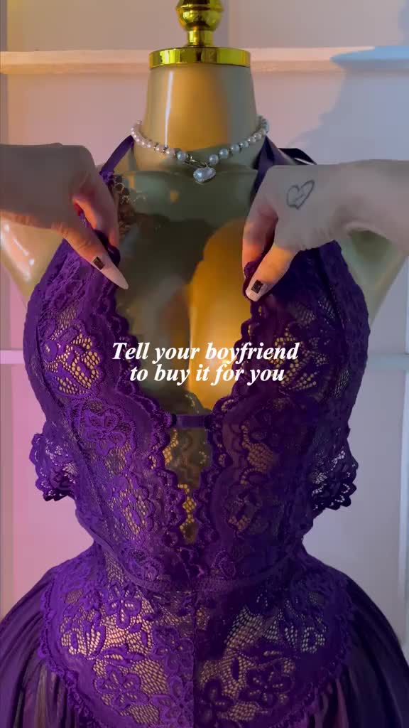 Sexy Transparent Lace One-Piece Lingerie