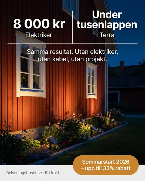 Framsidan utan elektriker.