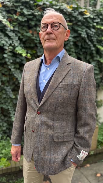 Braunes Harris Tweed Sakko