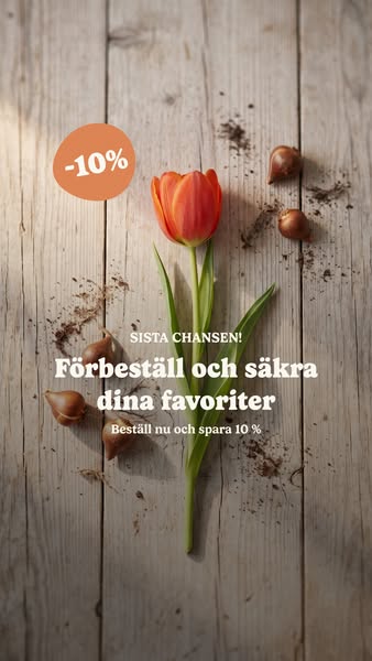 Förhandsbokningen stänger snart