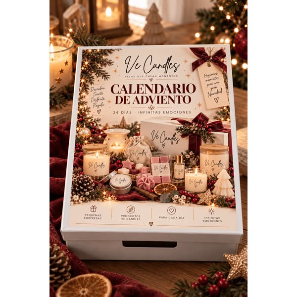 Calendario de Adviento de Velas VeCandles 2026