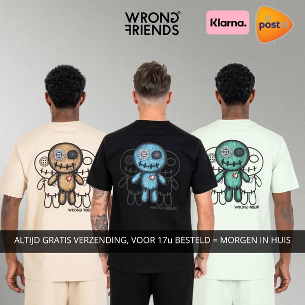 Voor 17u* besteld = morgen in huis!