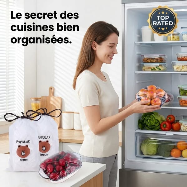 Gardez vos aliments bien protégés
