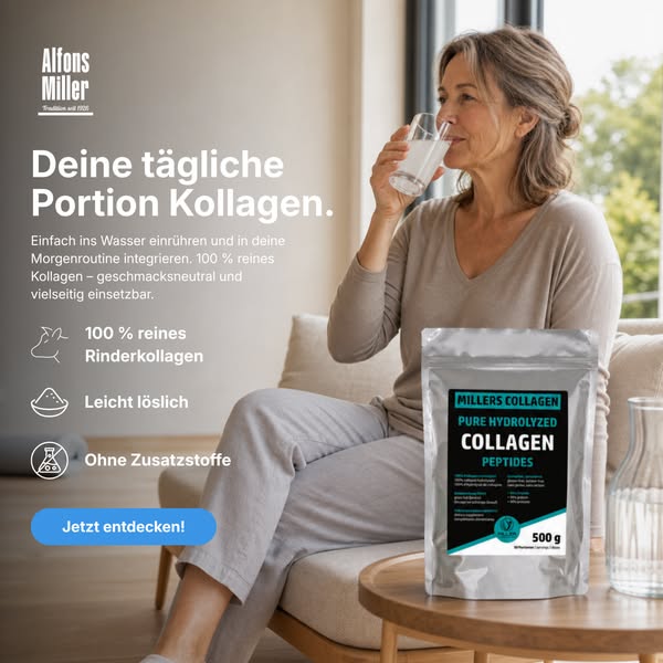 Millers Kollagen Pulver – Premium Qualität seit 1926 | Alfons Miller
