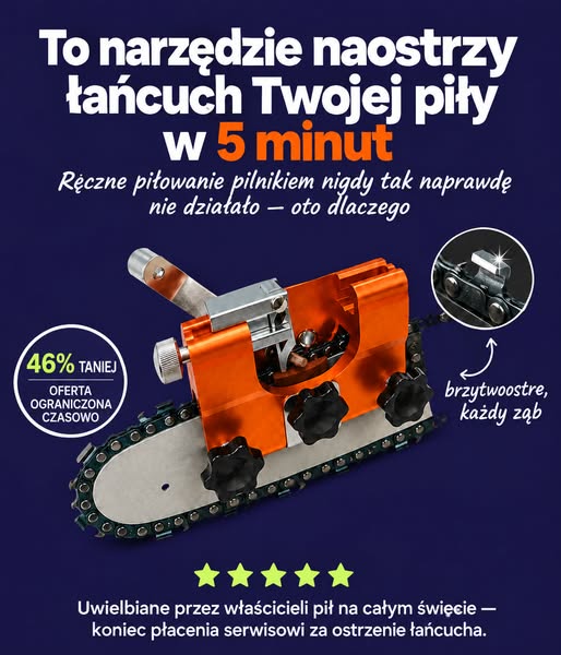 Spraw, by piła znów była ostra!
