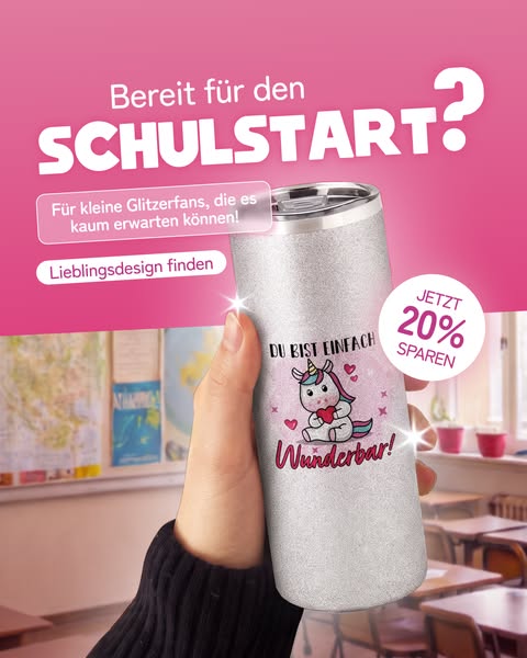 Jetzt 20% zum Schulstart