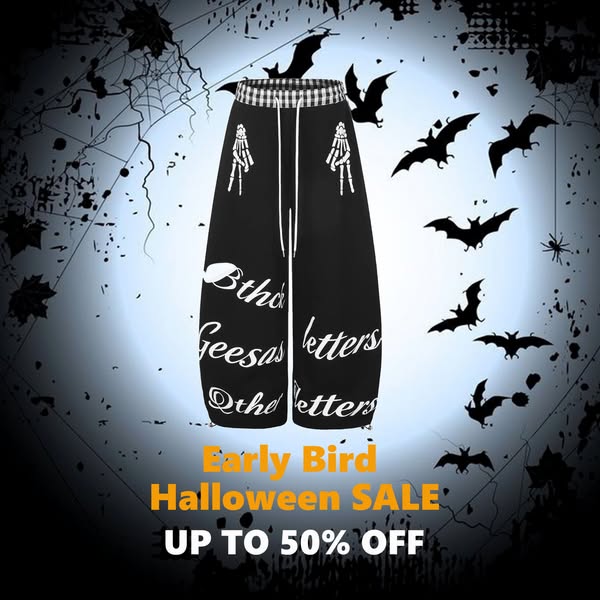 Early Bird Halloween Sale