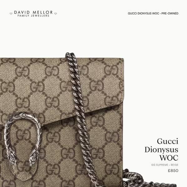 Gucci Dionysus Wallet on Chain · £850