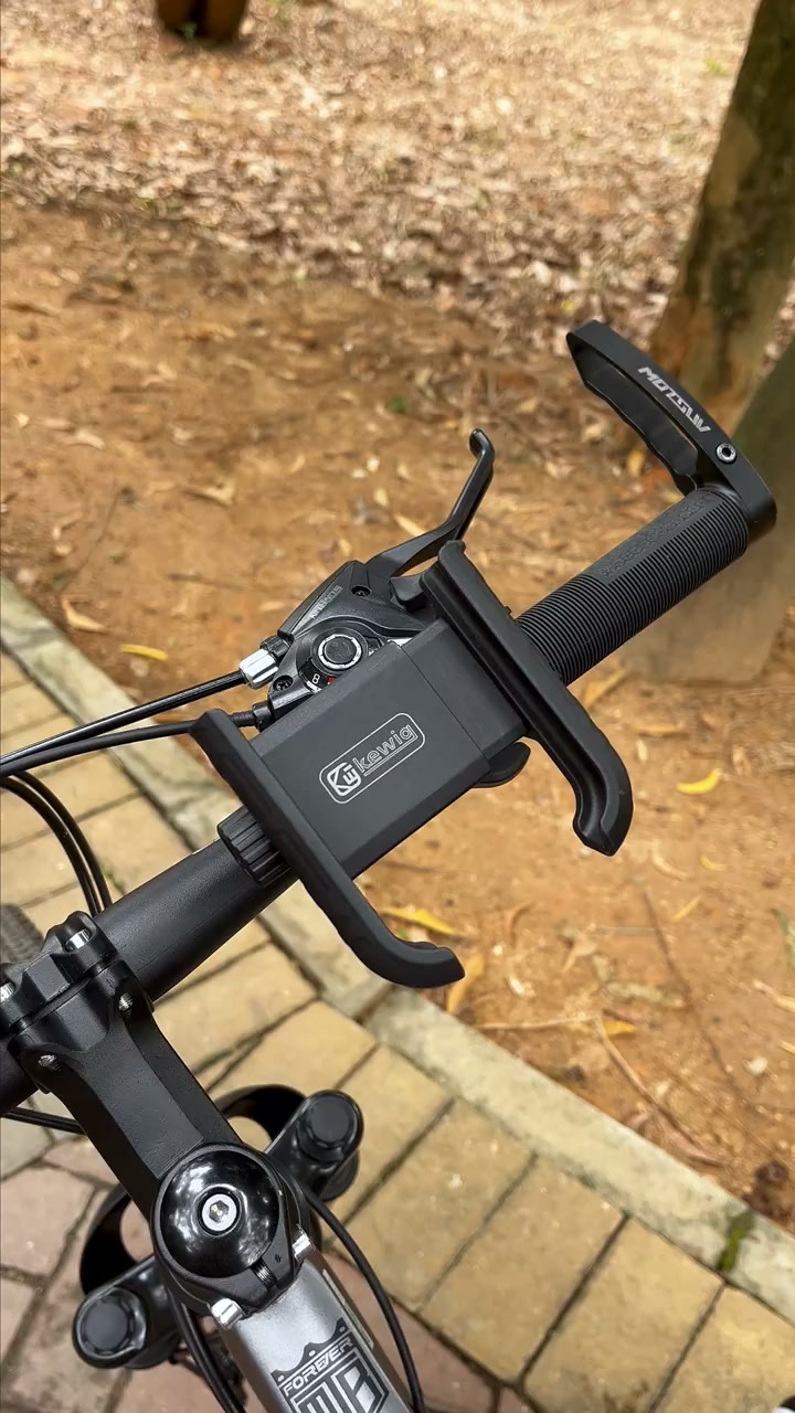 Click, Go, Done! Quick-Release Phone Mount – One-Hand Operation for E-bikes, Motorcycles & Scooters