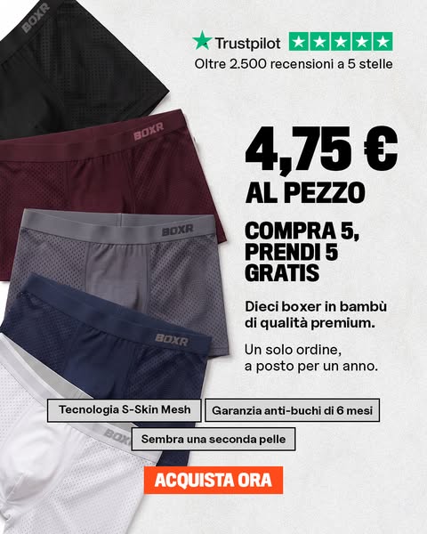 Scelto da oltre 30.000 uomini