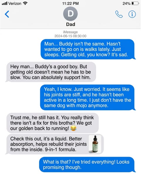 He Thought His Dog Was Just Old