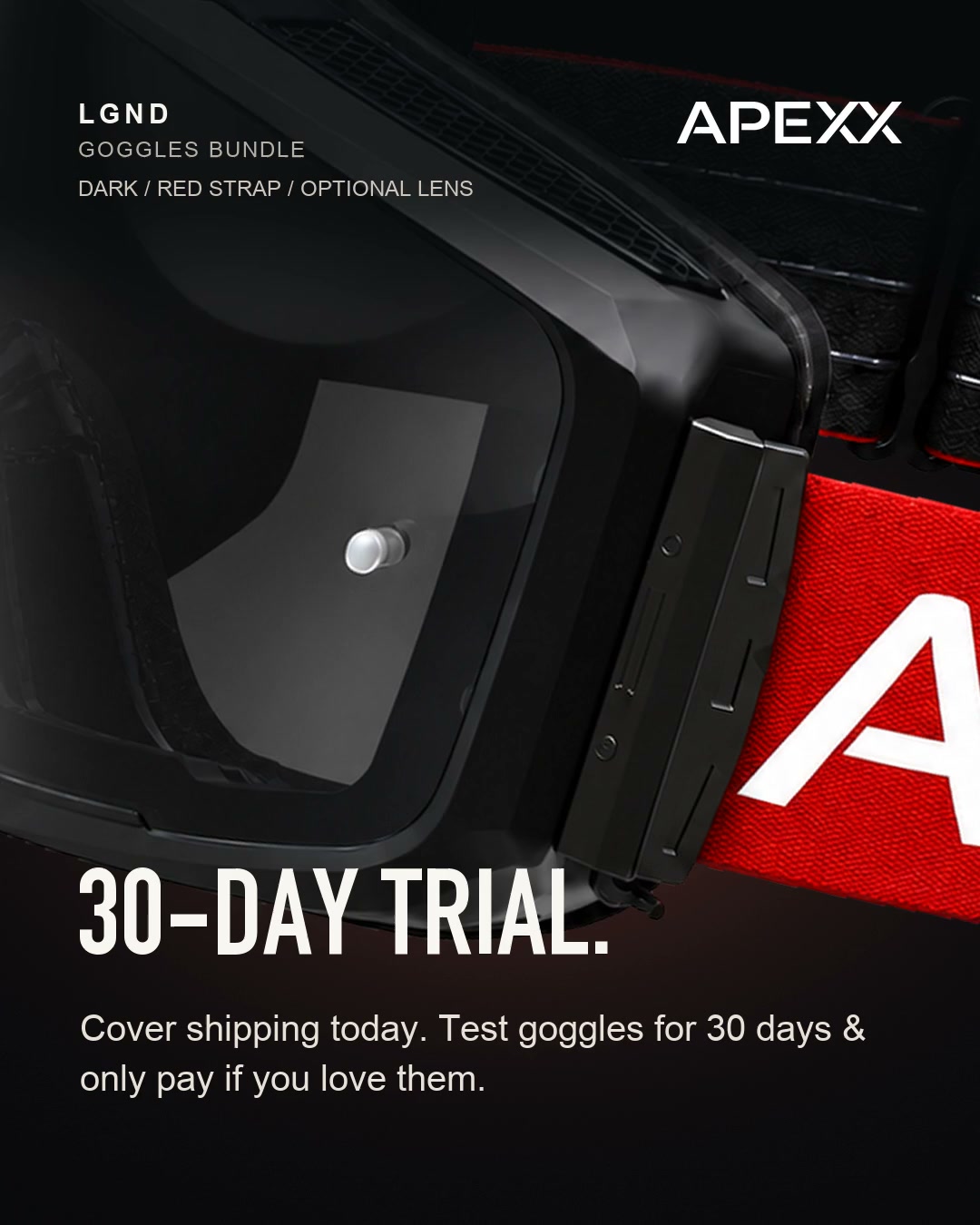 APEXX LGND GOGGLES BUNDLE