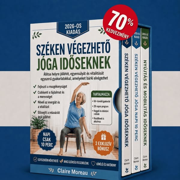 Székjóga Kezdőknek – 3 Könyv 1-ben