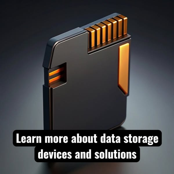 Learn more about data storage devices and solutions