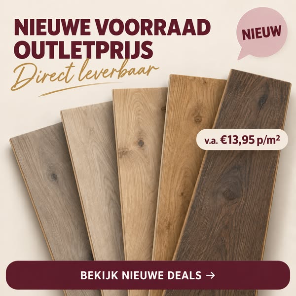 Net binnen, nieuwe outlet deals