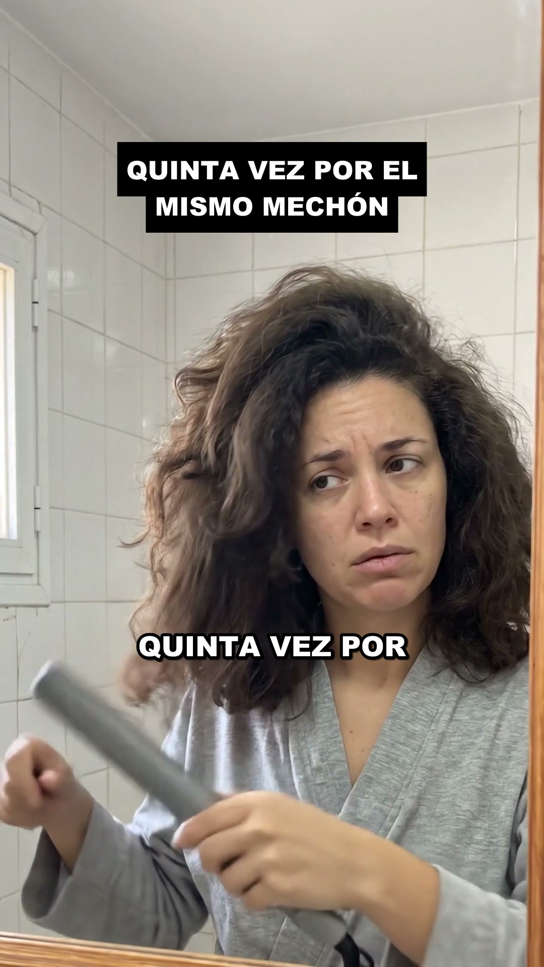 Sin pelearte con cada mechón
