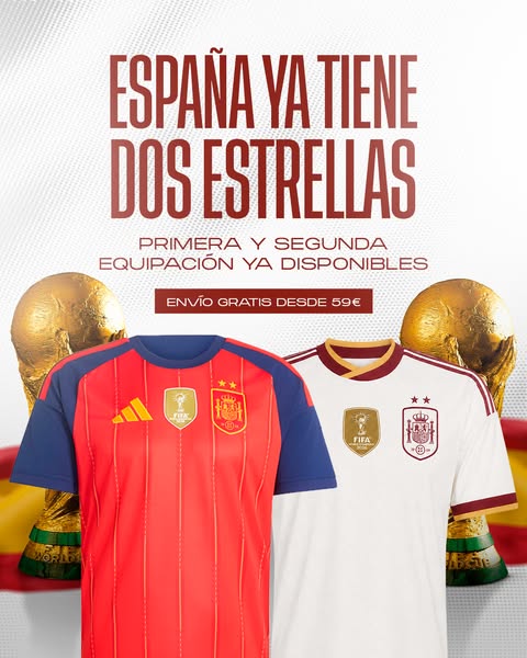 Las camisetas de los campeones