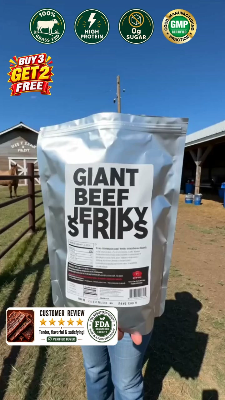 REAL ANGUS BRISKET — NOT YOUR ORDINARY JERKY