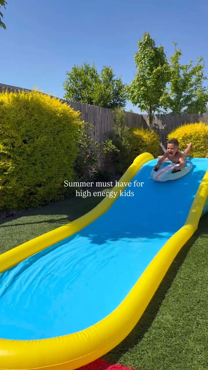 Backyard Water Park Experience at Home
