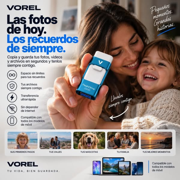 Compatible con todos los móviles