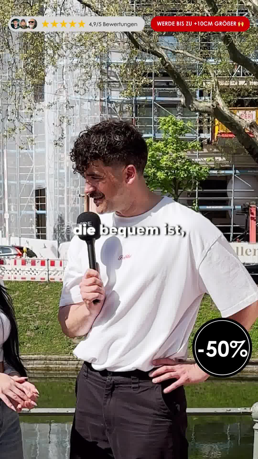 Sofort größer – ohne High-Heels