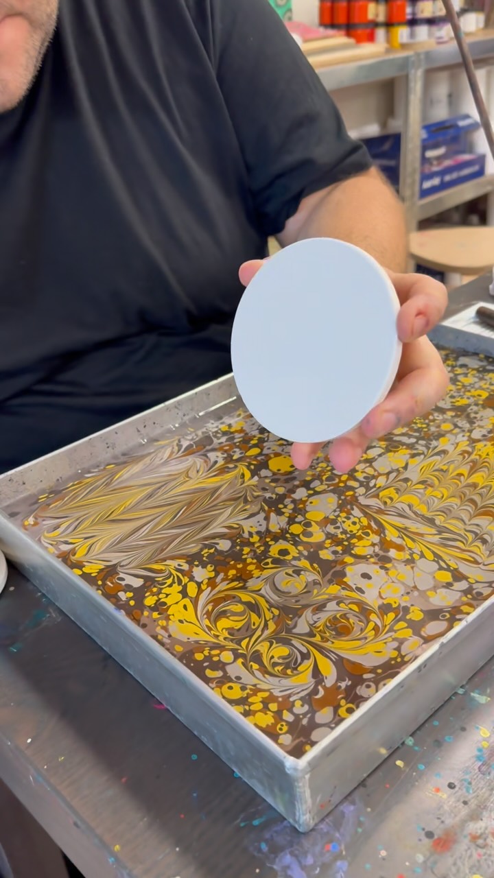 Anúncio de Ebru Art House - Papier Marmeren