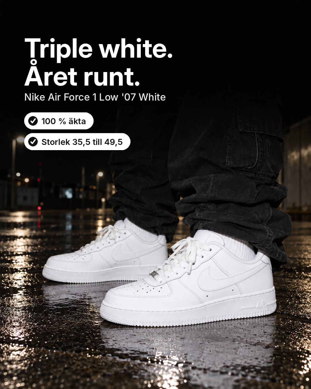 Nike Air Force 1 Low '07 White