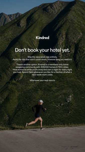 The last time you pay for a room