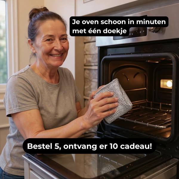 Ingebrande ovenvlekken verdwijnen in minuten