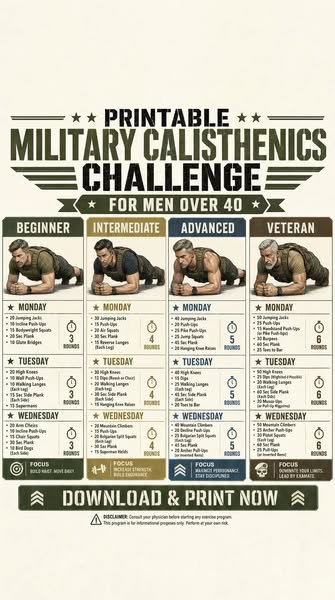 28-Day Calisthenics Challenge