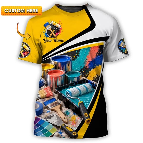 Painter's Perfect Shirts Custom Name for You!