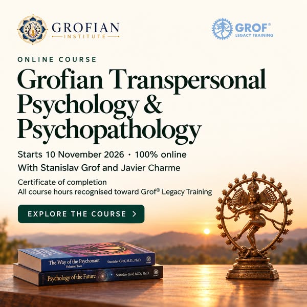 Transpersonal Psychology Rooted in Stanislav Grof’s Work