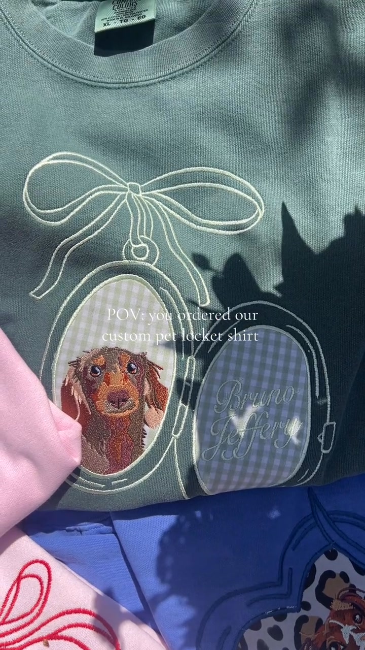 Your Pet, Framed In A Vintage Locket