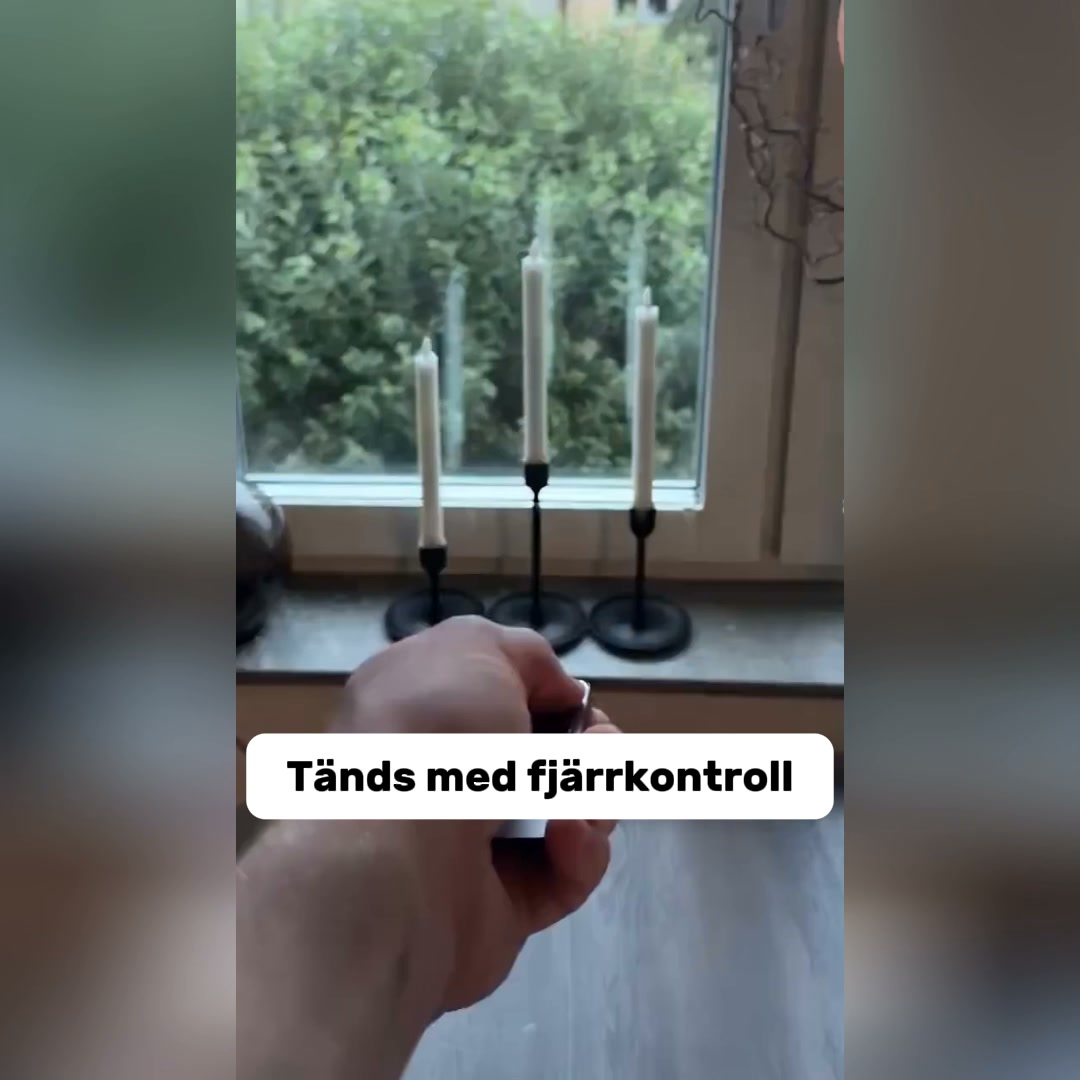 Laddningsbara Vaxljus