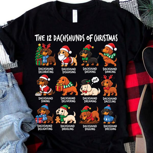Perfect Christmas gift for Dachshund lovers!