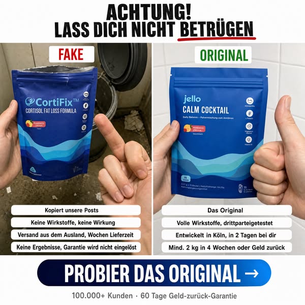 Leute werden gerade mit unserer Verpackung und unserem Namen betrogen Lass dich nicht täuschen