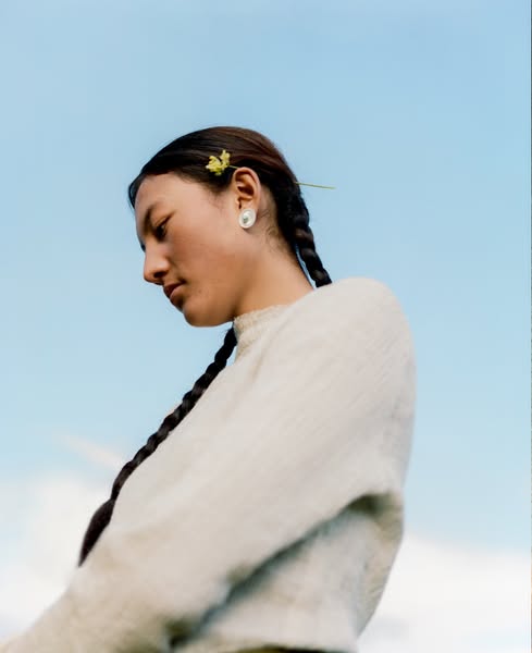 Headwear Worn on the Ears - Tibetan-Style Earrings