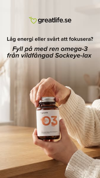 Omega 3-olja av absolut högsta kvalitet