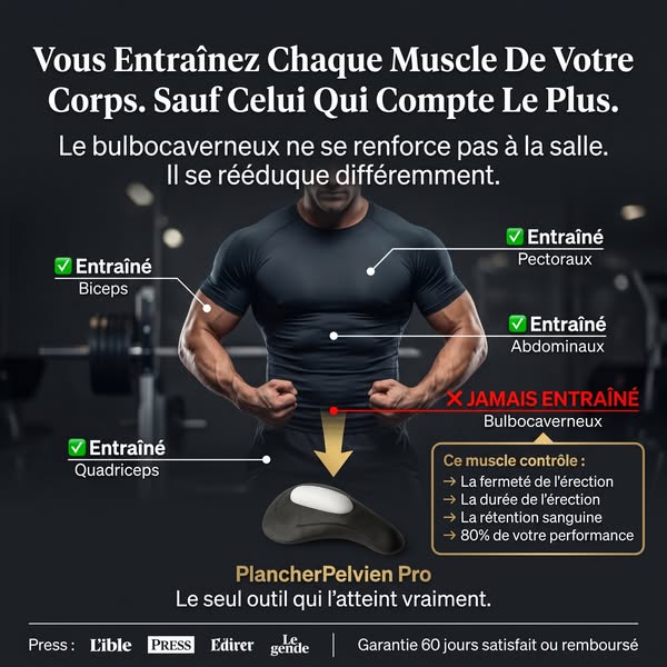 Comment réveiller le muscle, étape par étape.