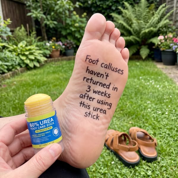 The 60% Urea Stick that Melts Away Calluses