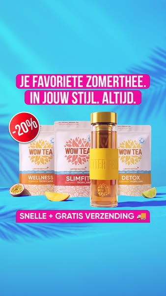 Zomer in een fles. Letterlijk.