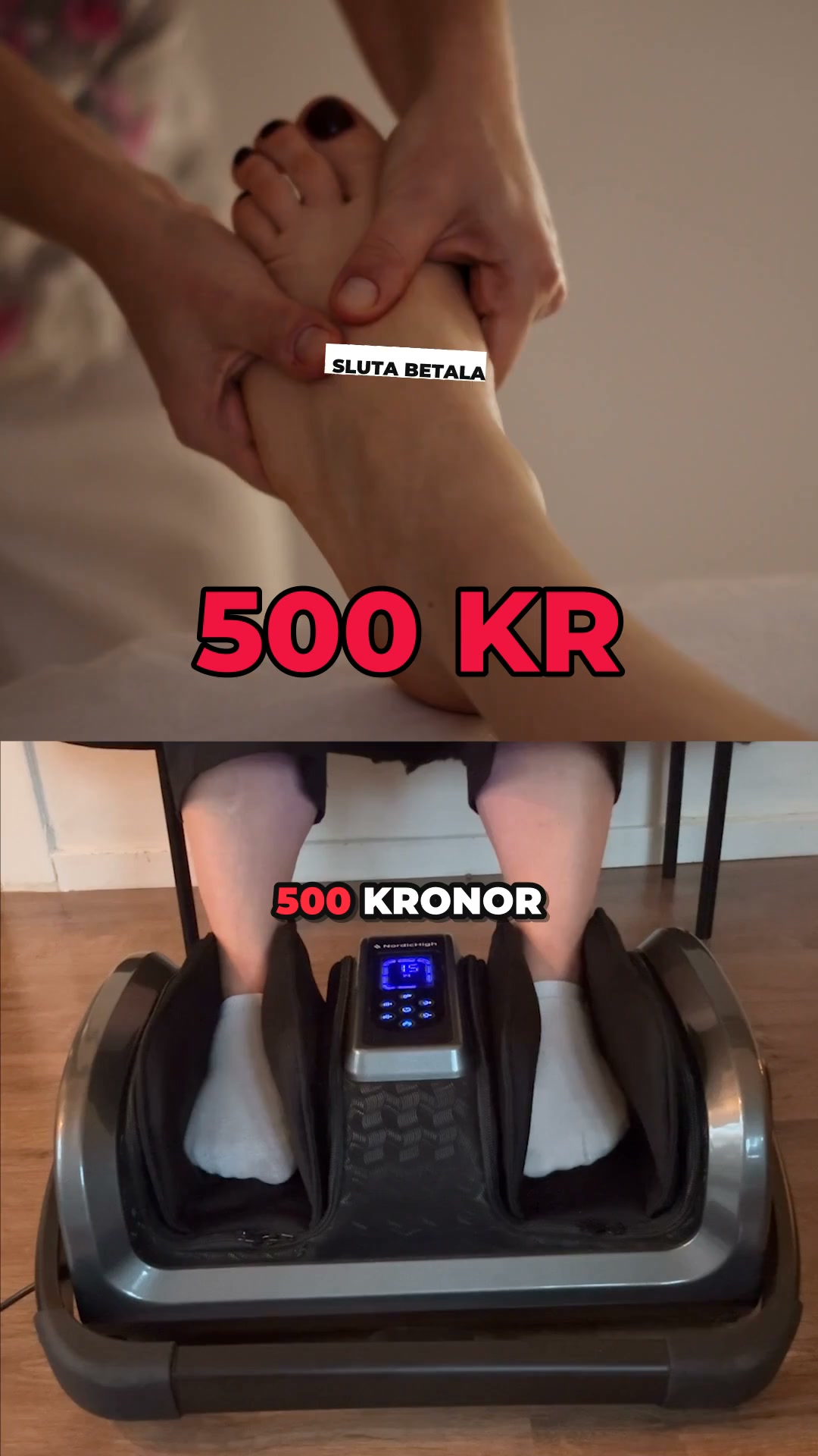 Sluta betala 500 kr varje gång