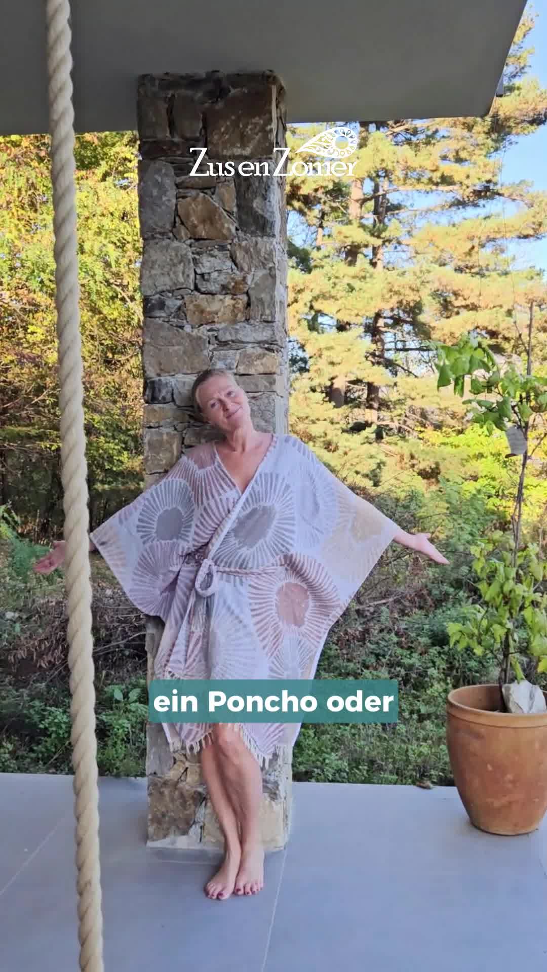 Leichter Hamam-Bademantel