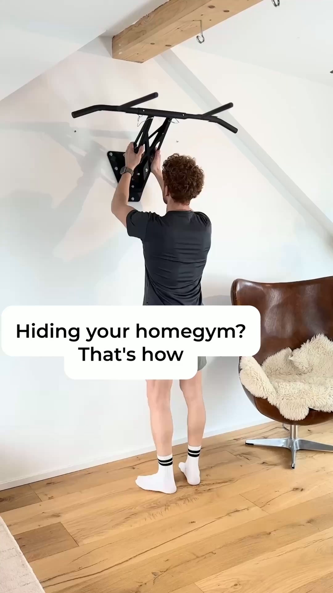 This bar revolutionizes home training