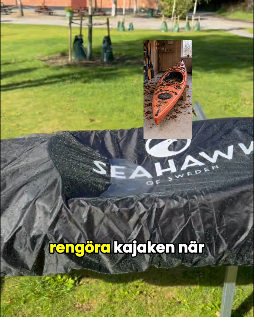 Skydda din kajak mot möss, smuts och vinterns väder