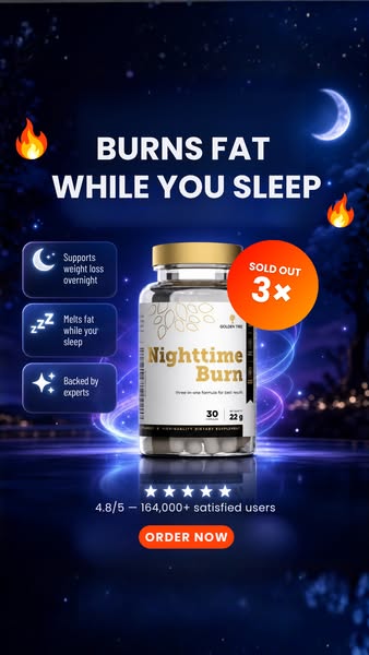 Boosts fat burning overnight
