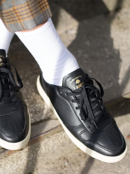 Buty Sportowe Lando Snap Czarne / Beżowe