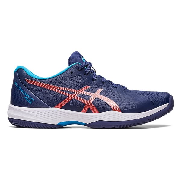 Asics Solution Swift Ff Blu Rosso - Scarpe Padel Uomo EUR 44 / US 10